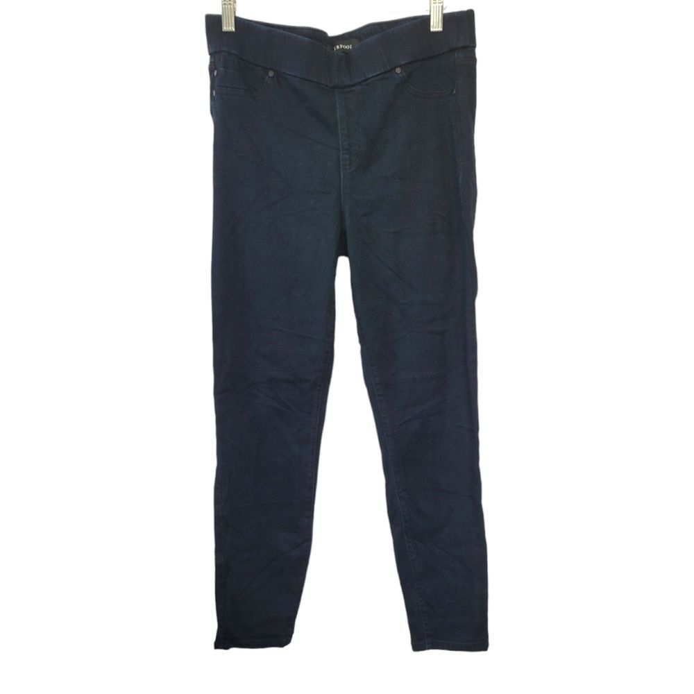 Liverpool The Skinny Pull On Jeans Size 10/30 Indigo Override Black Jeggings